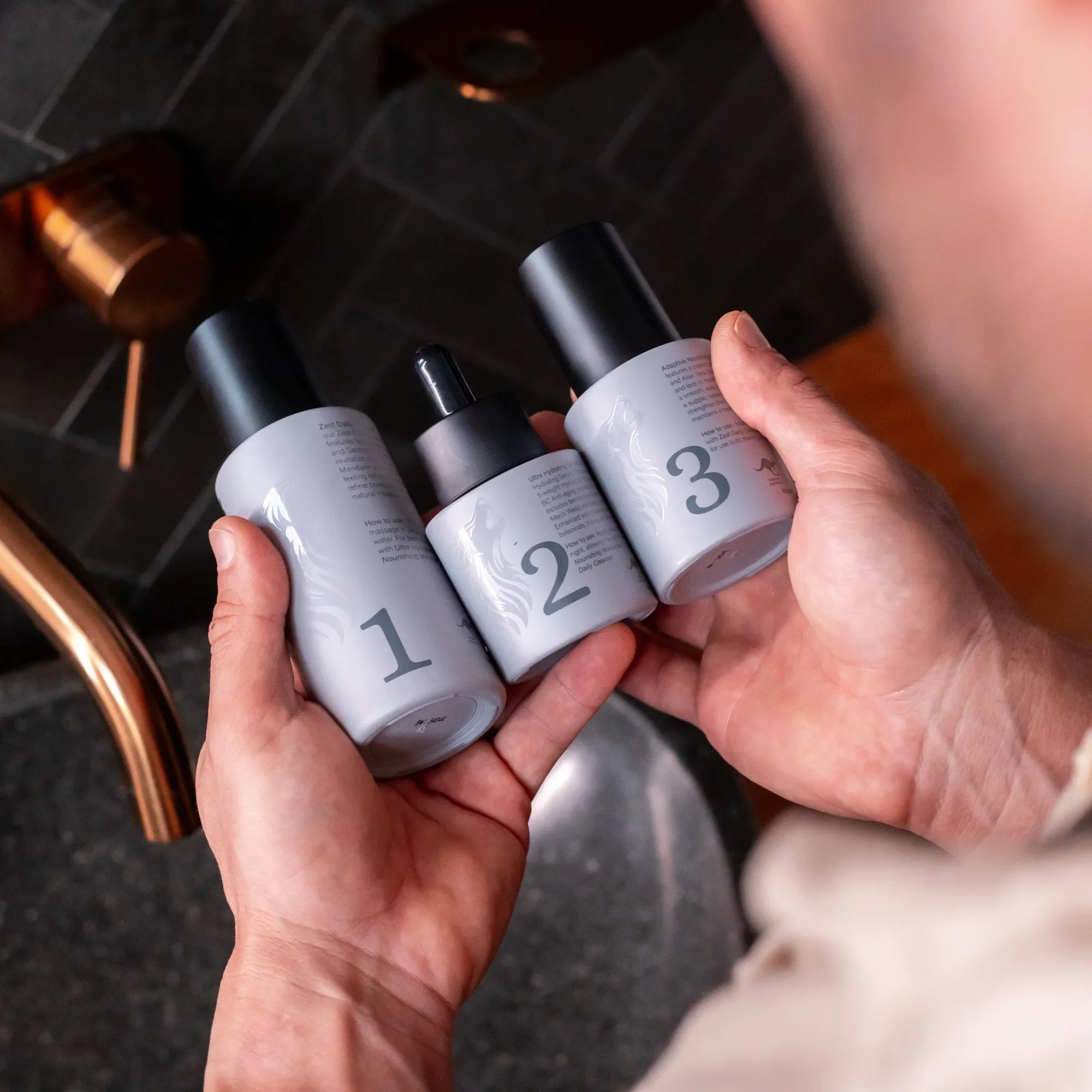 The Wulf Pack complete mens skincare set