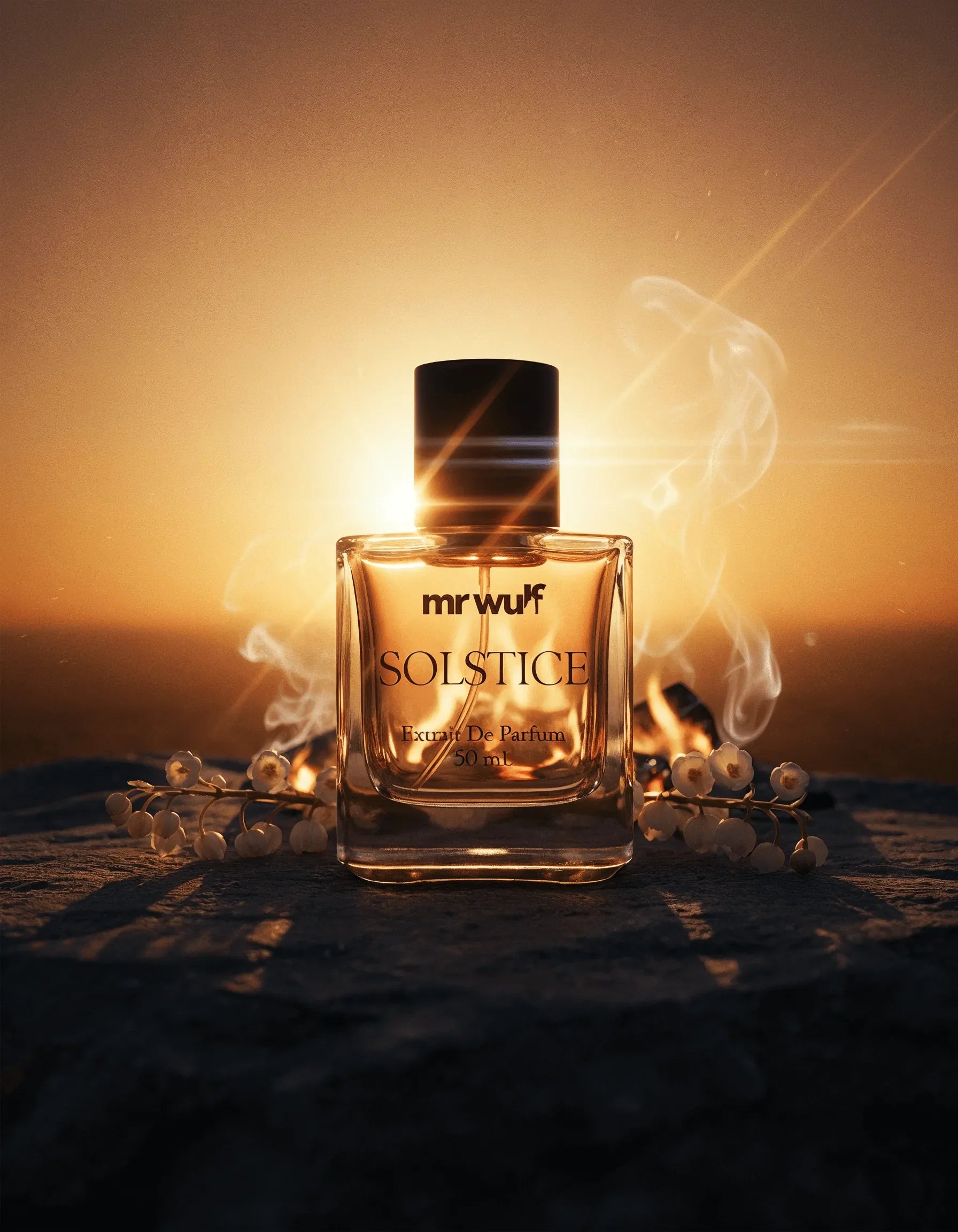Solstice Cologne | Woody Aromatic–Amber with Soft Florals