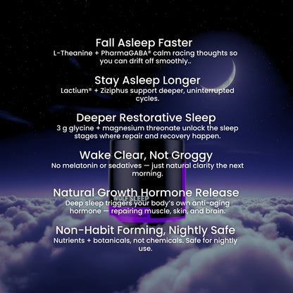 WULF Sleep Natural Sleep Supplement | Wake Restored