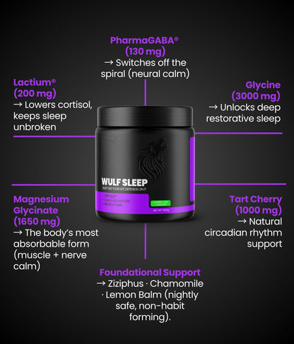 WULF Sleep | Relaxation & Night Support Formula