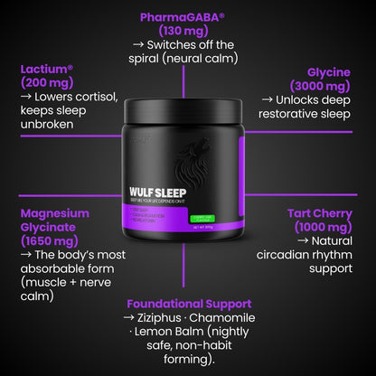WULF Sleep | The Off Switch for an Overactive Mind